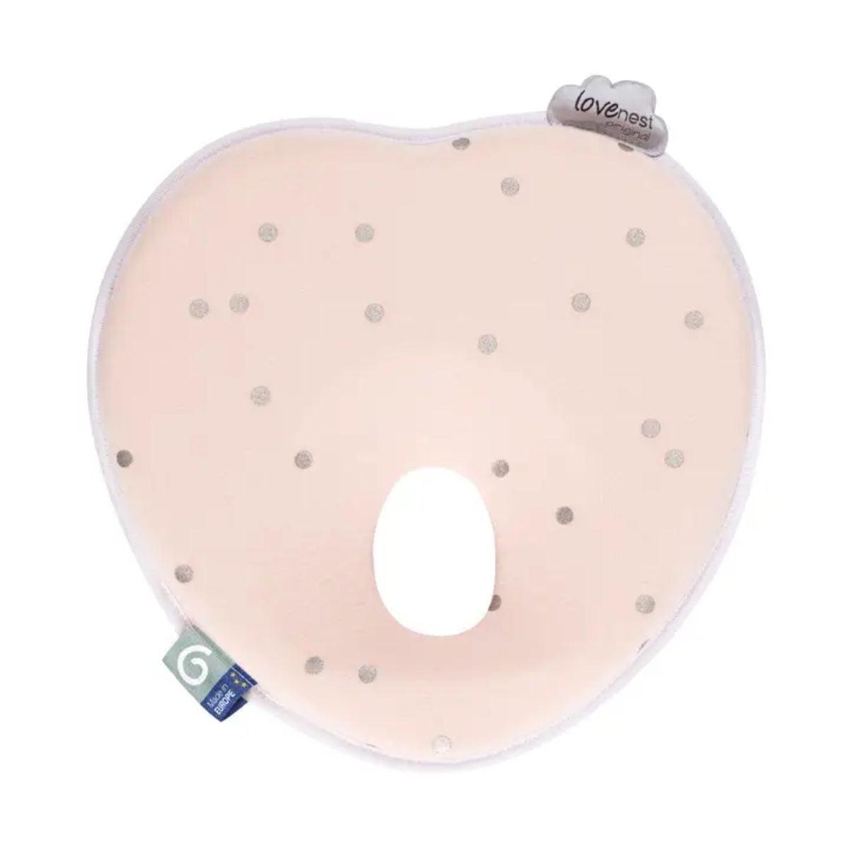 Babymoov Lovenest Original Anatomical Head Cushion - Pinkie - Helps Prevent Flat Head Syndrome