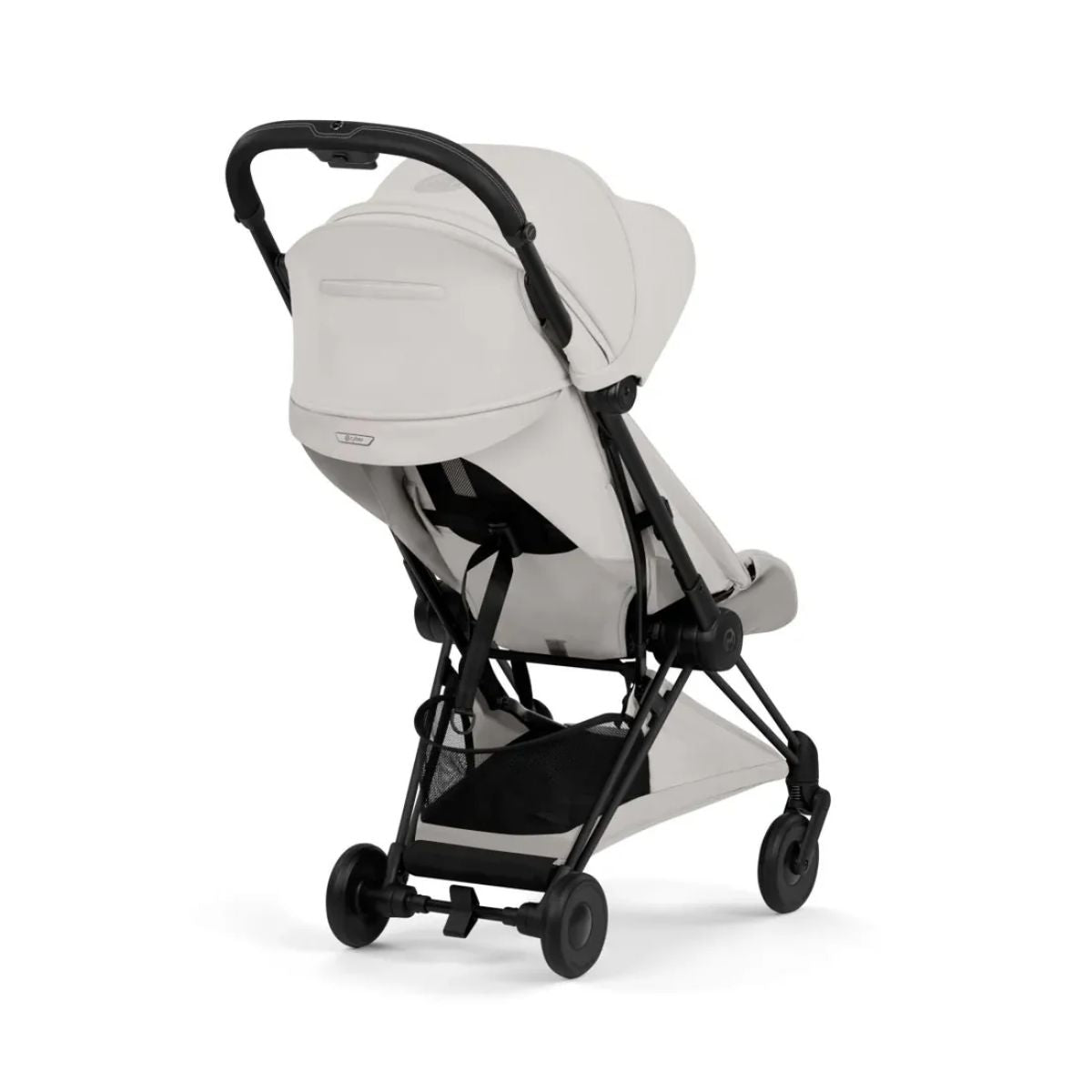 Cybex Coya Stroller (2026) - Style Collection - Matte Black Frame / City Grey Lux Seat - Smooth Urban Maneuverability